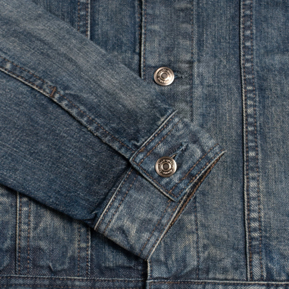Denim Trucker Jacket | Faded Indigo