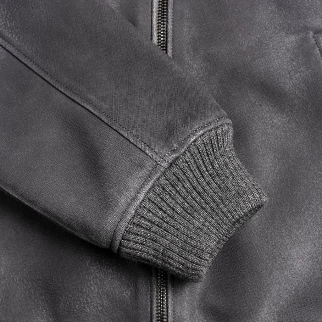 Major League Jacket | Grey Textured