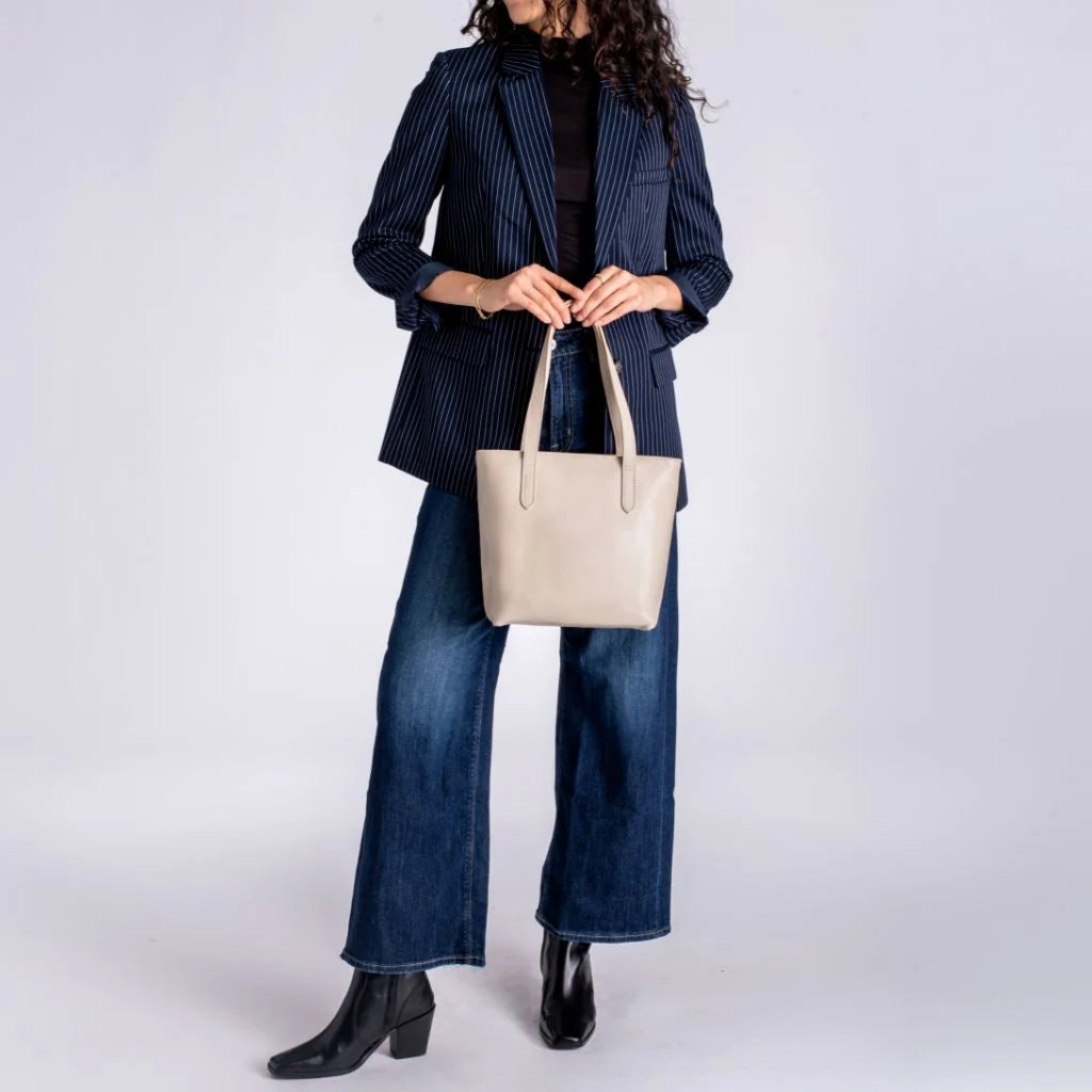 Everyday Tote | Beige (S) (Zipper)