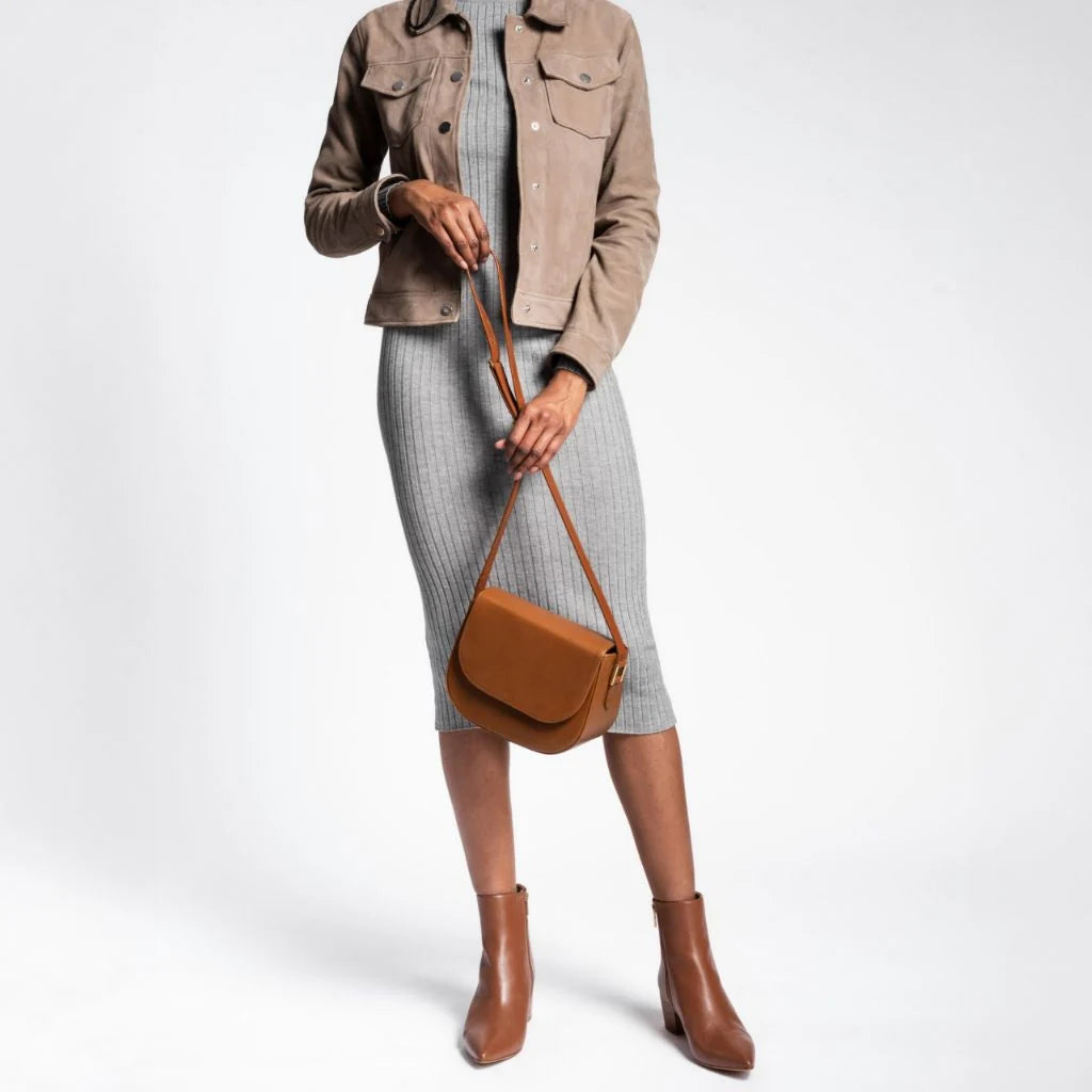 Crossbody Bag | Saddle