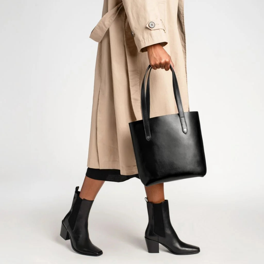 Everyday Tote | Black (S) (Silver)