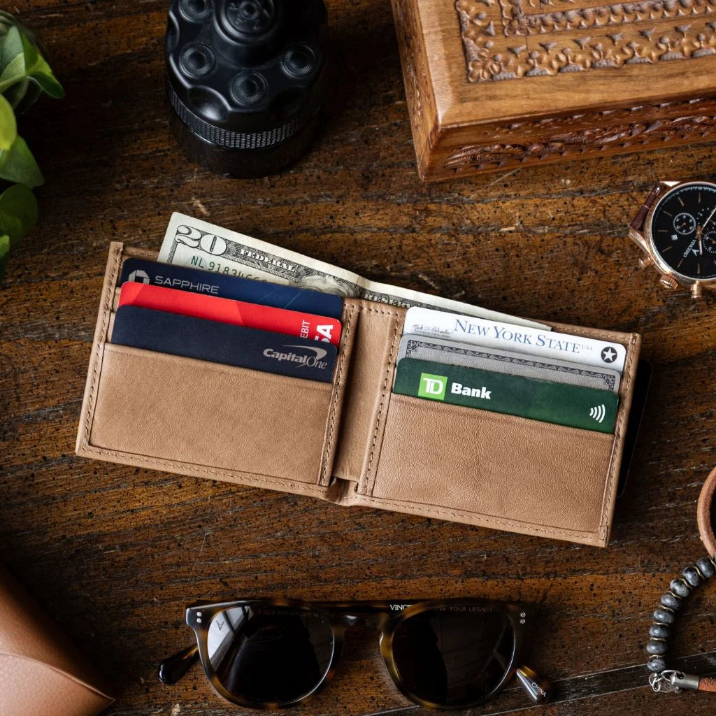 Bifold Wallet | Natural Vachetta