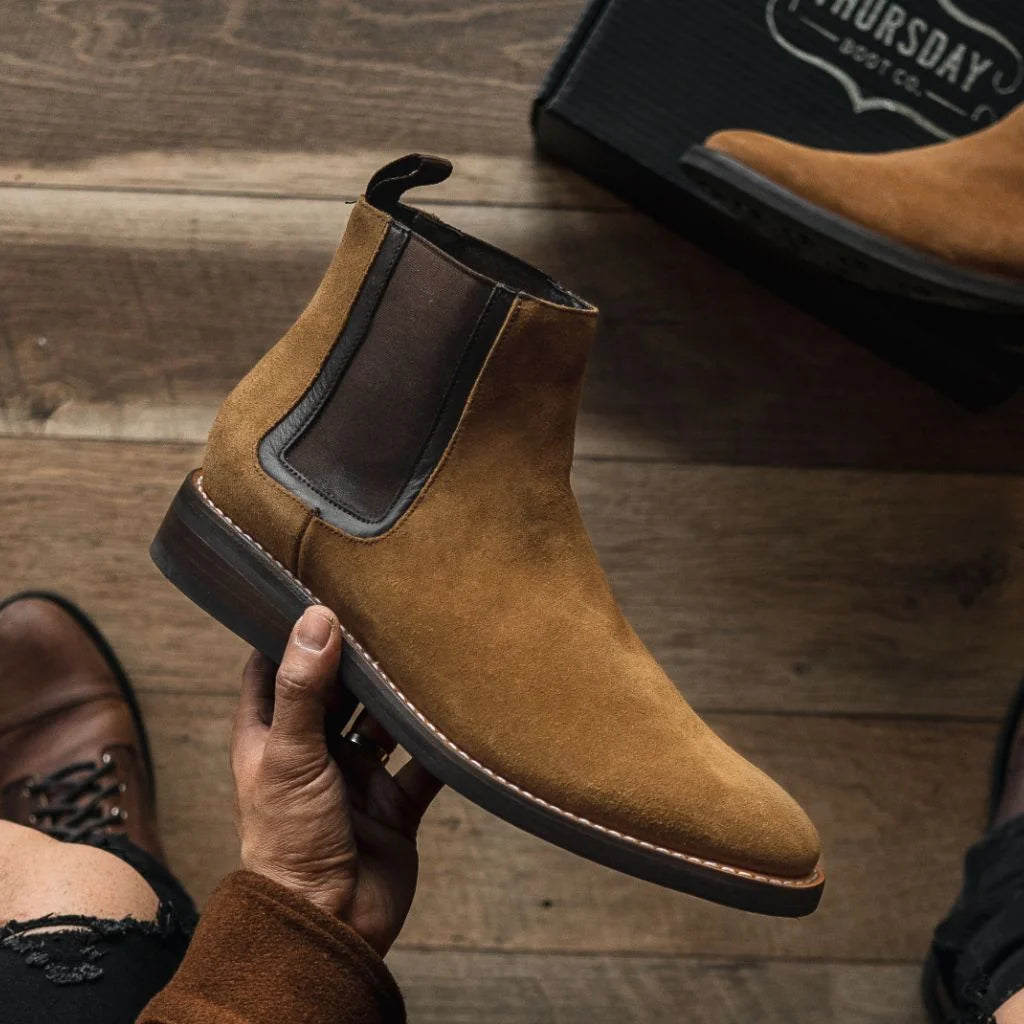 Duke | Honey Suede