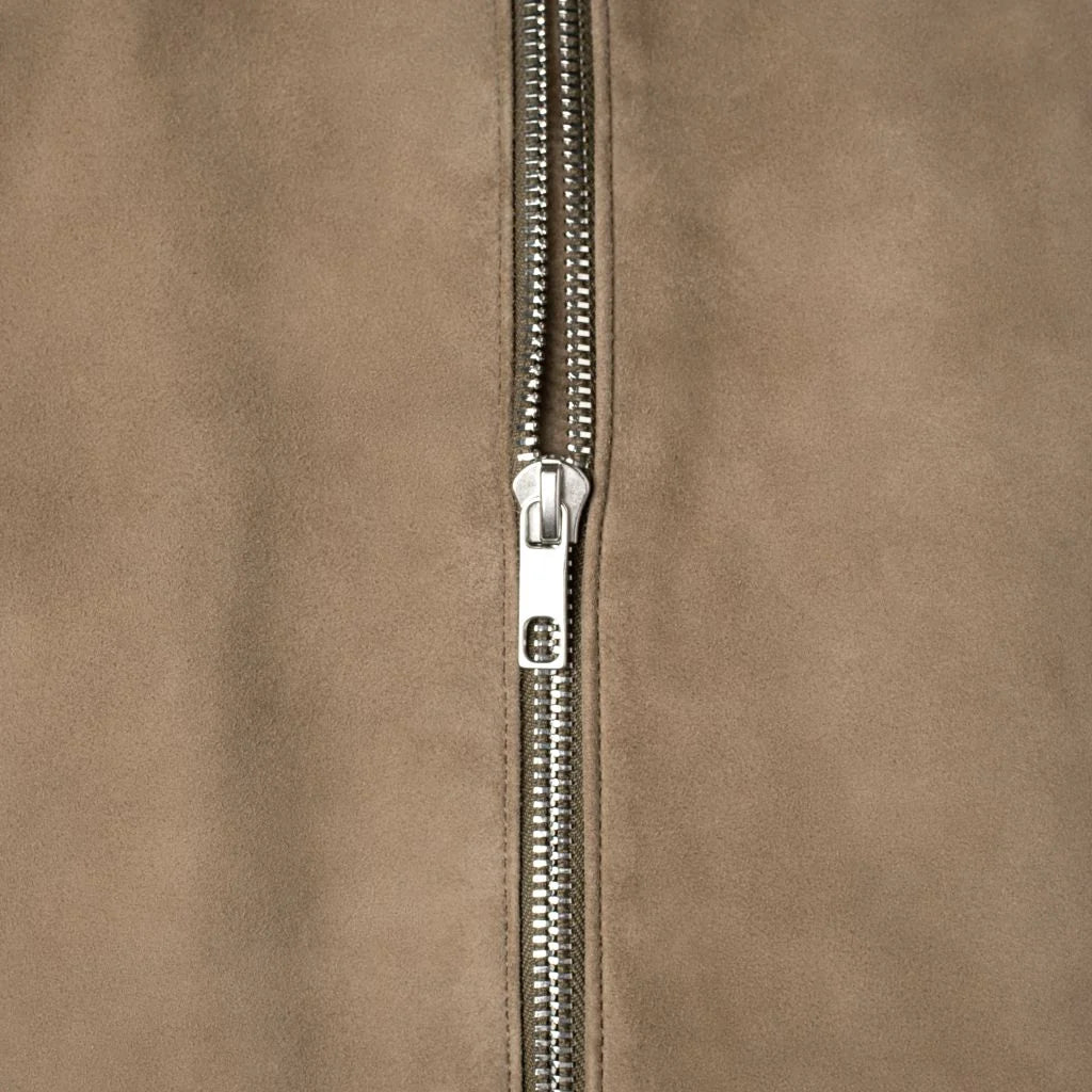 Racer Jacket | Taupe