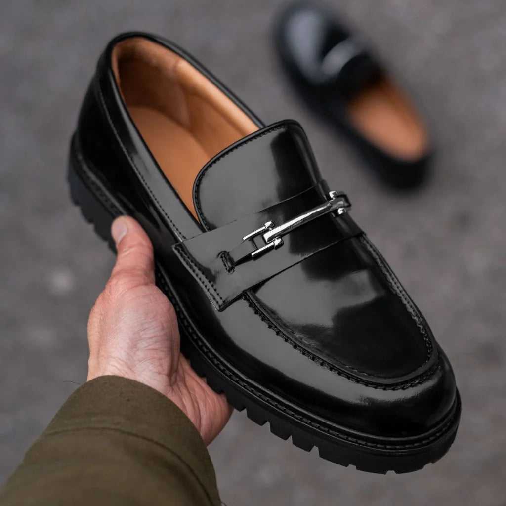 Penny | Black & Silver