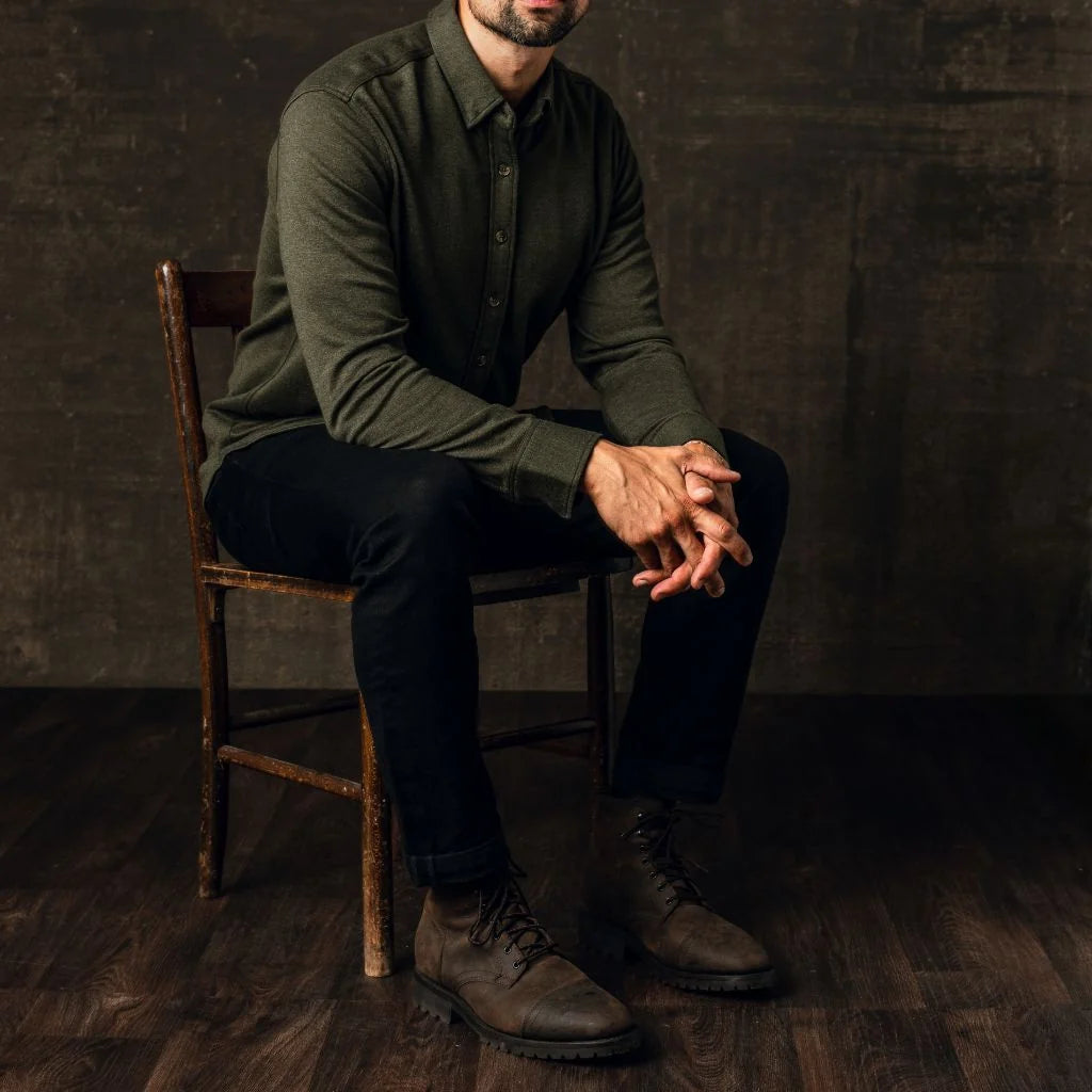 Everyday Button-Down Shirt | Olive