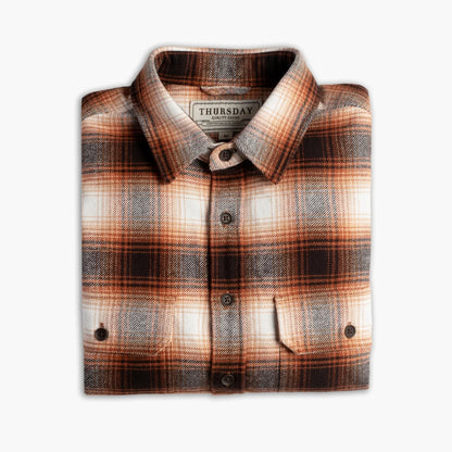 [W] Summit Flannel Shirt | Harvest