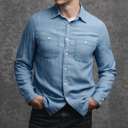 Chambray Workshirt | Vintage Indigo