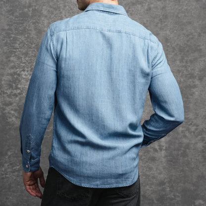 Chambray Workshirt | Vintage Indigo