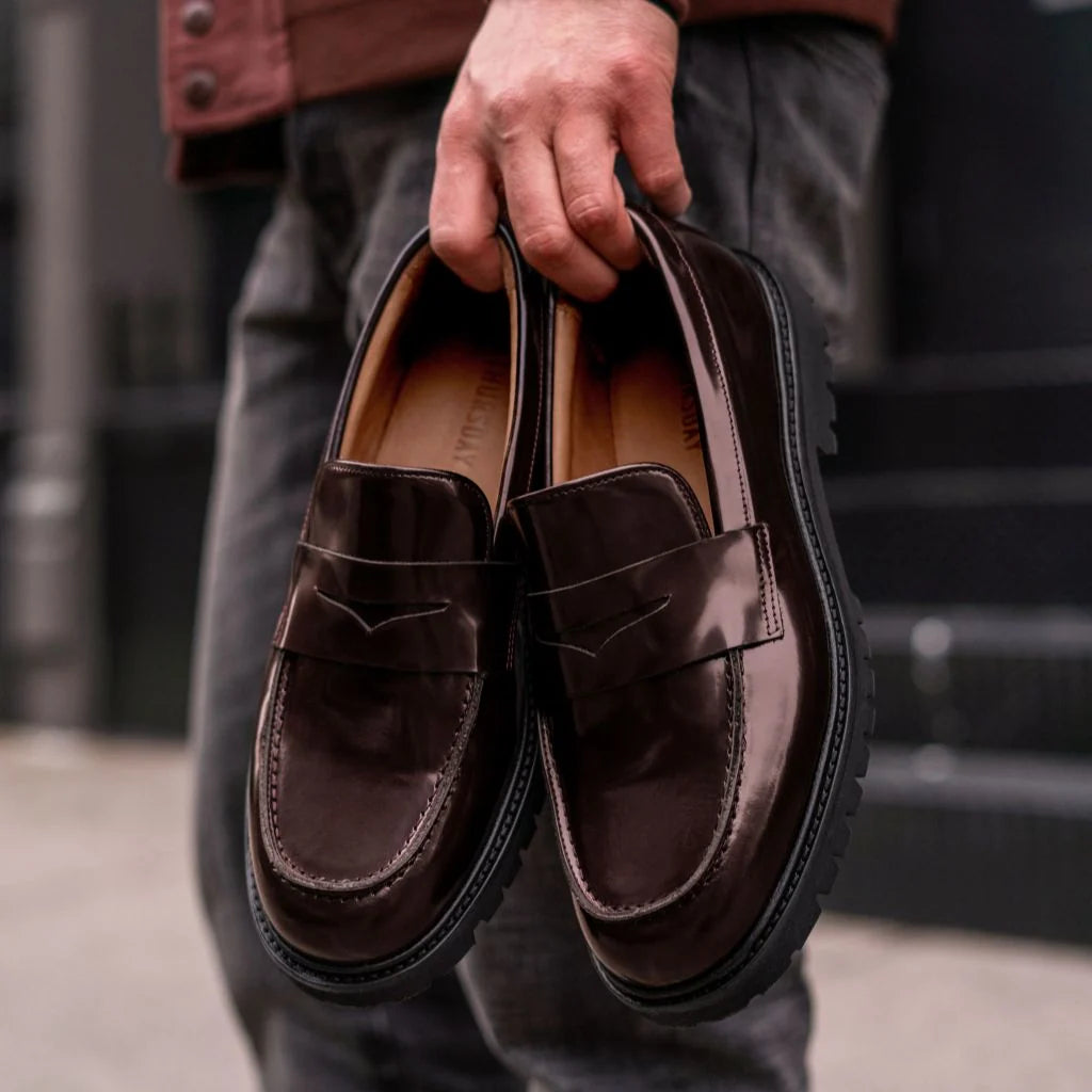Penny | Burgundy