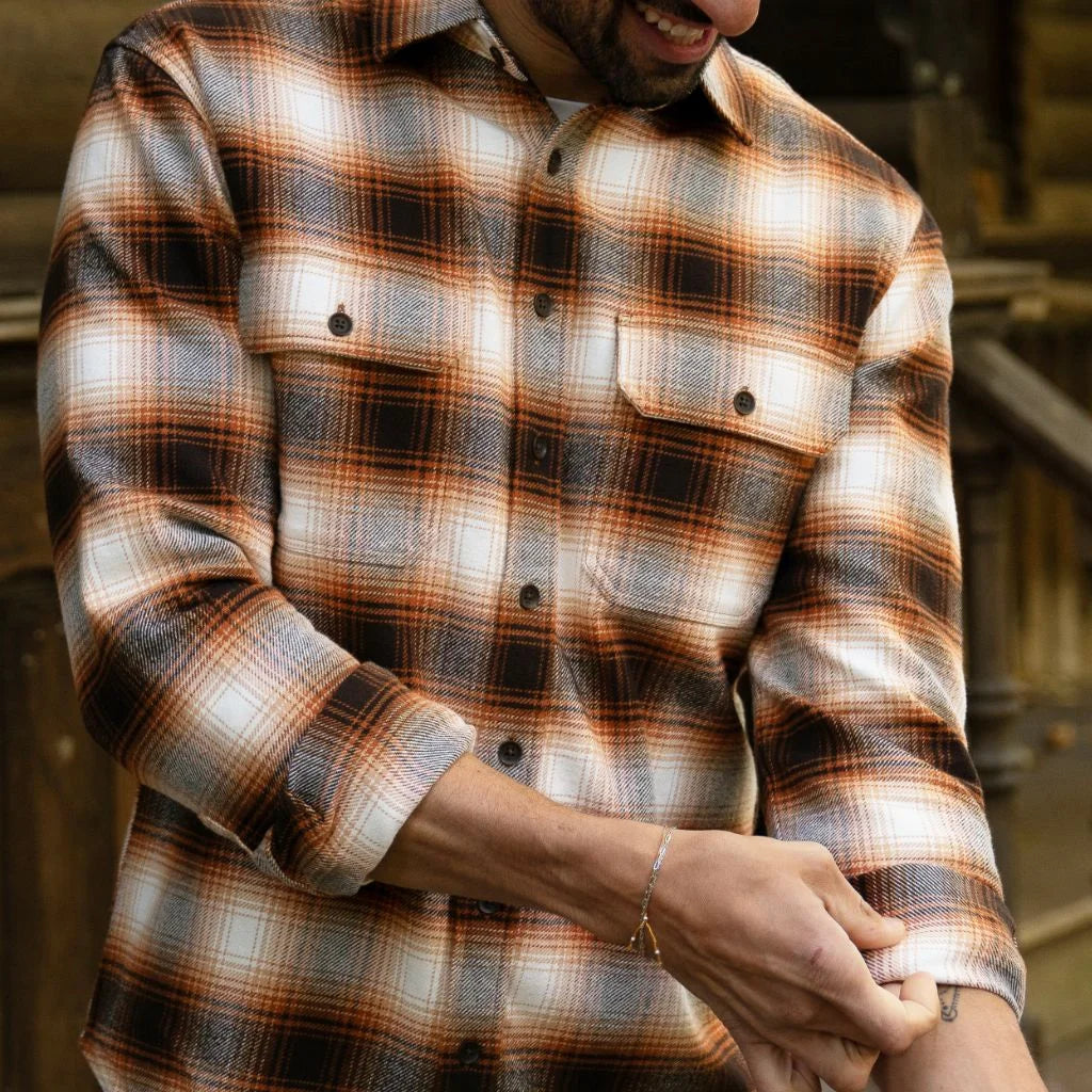 [W] Summit Flannel Shirt | Harvest
