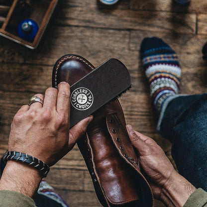 Cobbler's Choice Premium Shoe Brush | Black