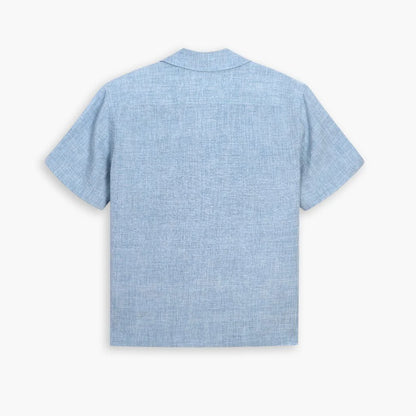 Linen Camp Shirt | Light Blue