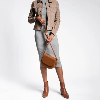 Crossbody Bag | Saddle