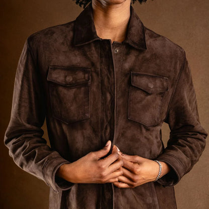 Dakota Shirt Jacket | Brown