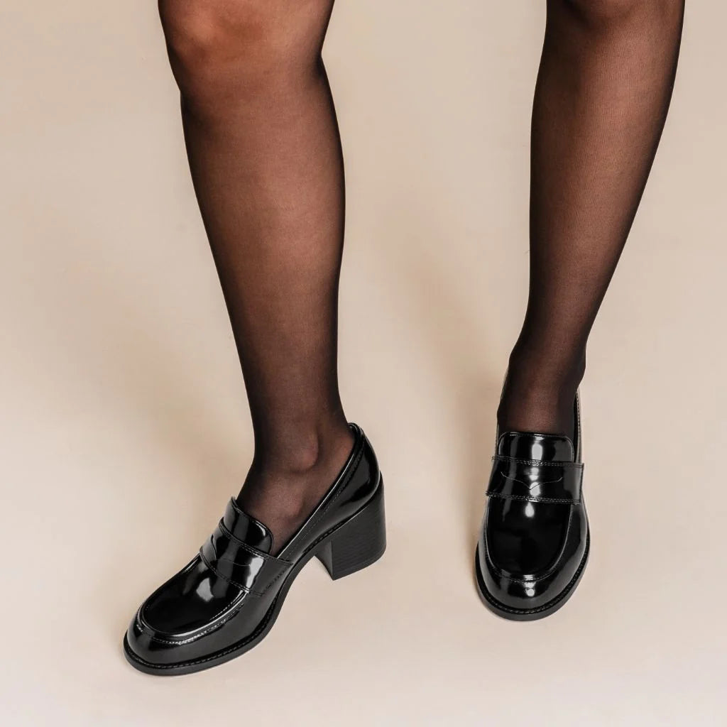 High Heel Penny | Black