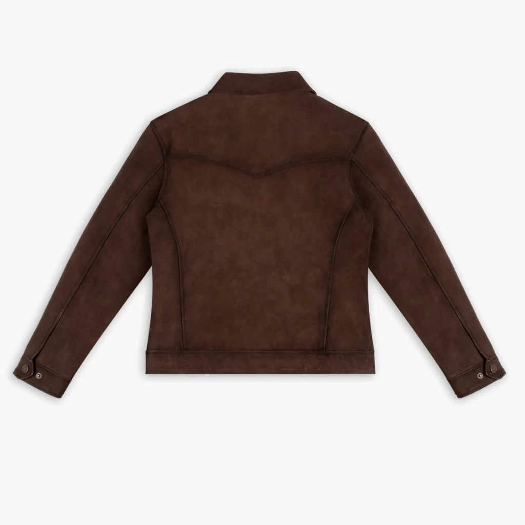 Suede Western Jacket | Brown