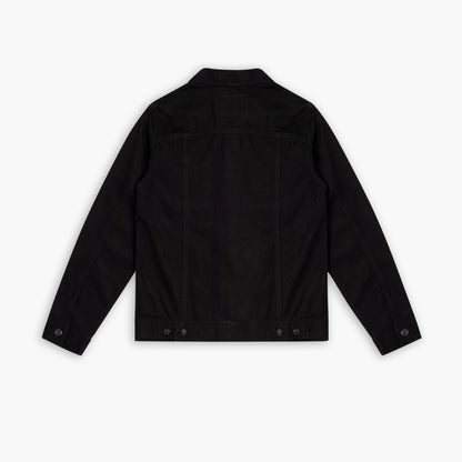 Denim Trucker Jacket | Black