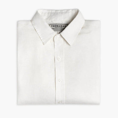 Linen Shirt | White