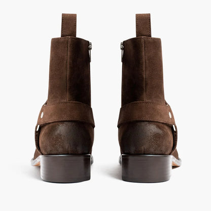 Harness | Dark Brown Suede