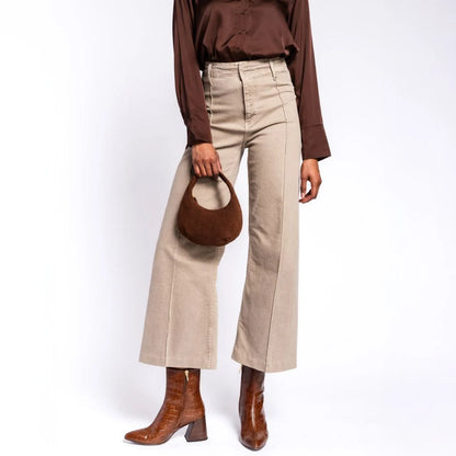 Mini Crescent | Chocolate Suede