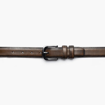 Men's Refined Leather Belt | Black Coffee