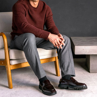 Penny | Burgundy