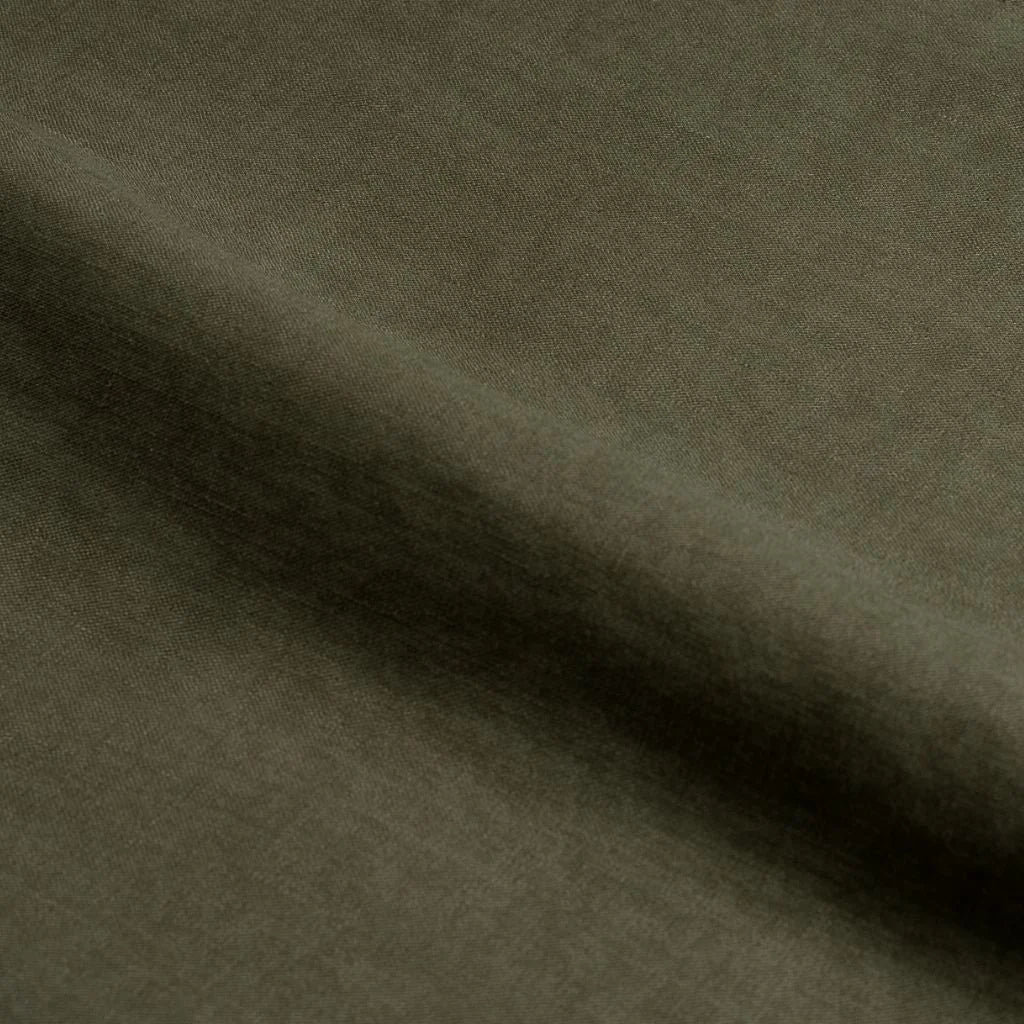 Linen Camp Shirt | Olive
