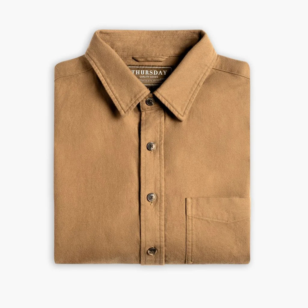 Solid Shirt | Coyote