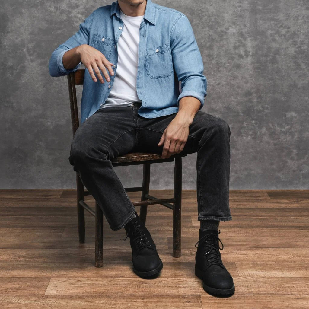 Chambray Workshirt | Vintage Indigo