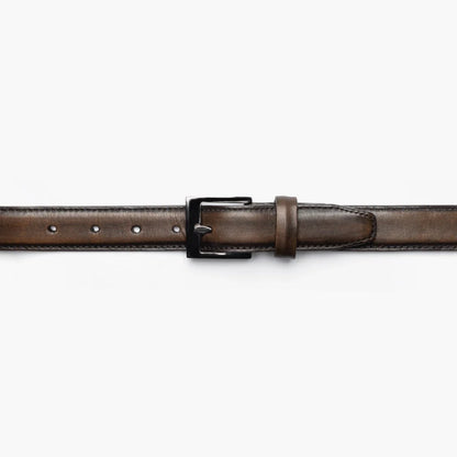 Men's Classic Leather Belt | Black Coffee