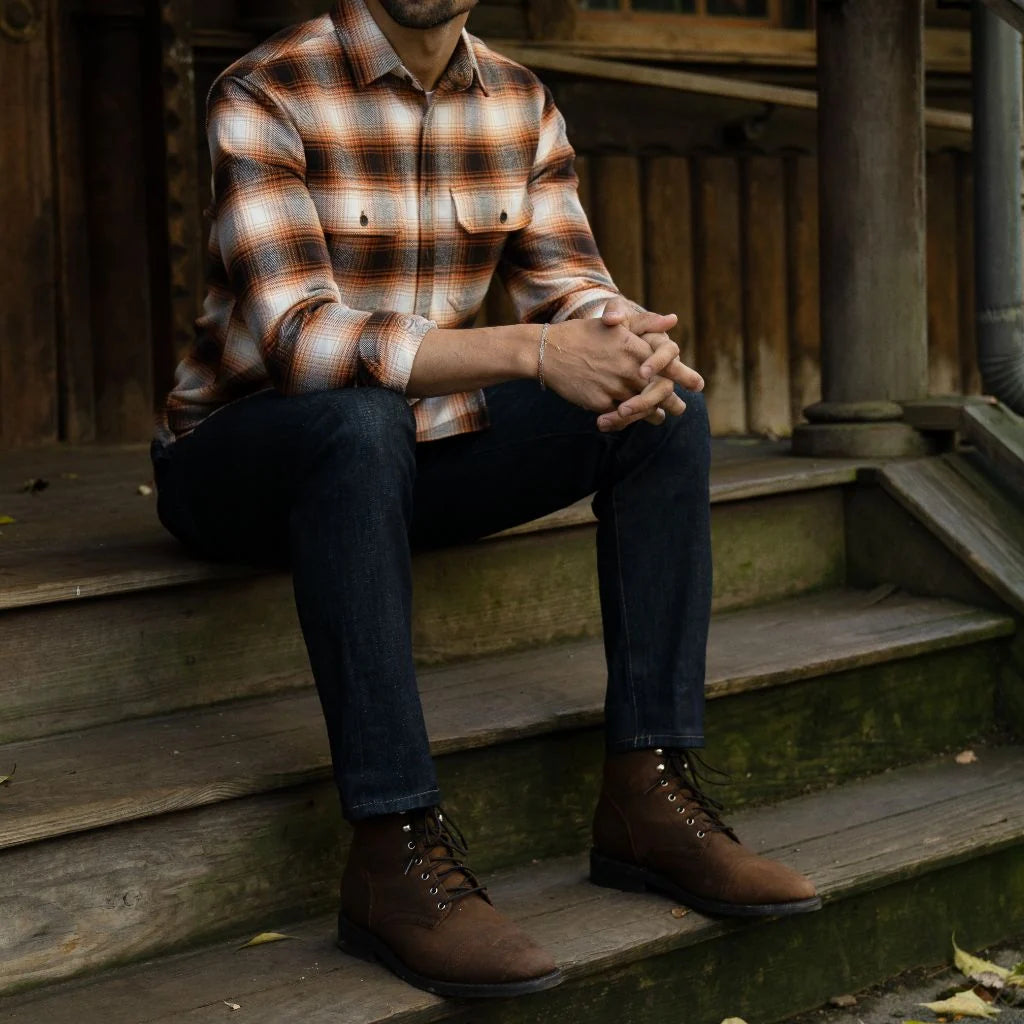[W] Summit Flannel Shirt | Harvest