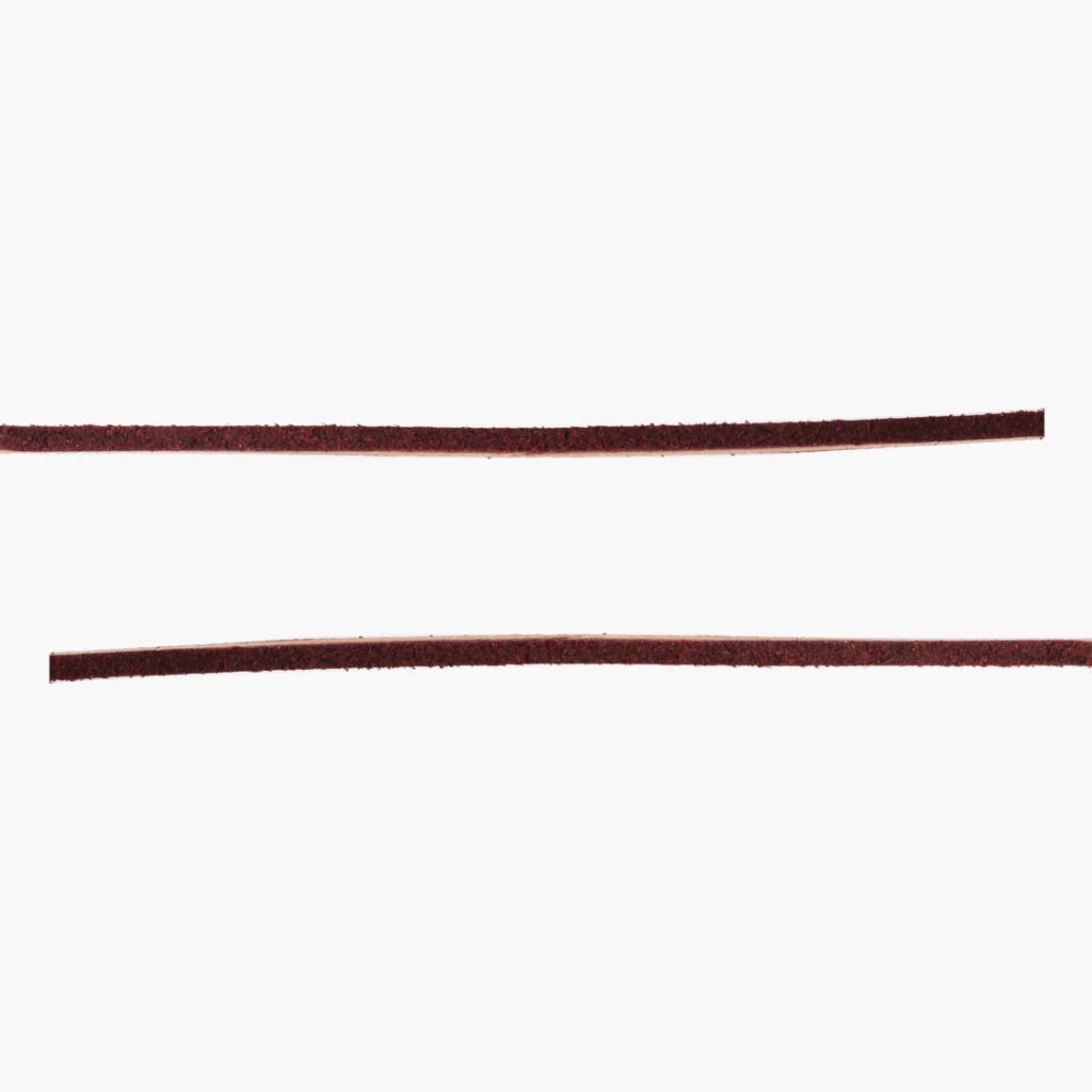 Leather Laces | Burgundy