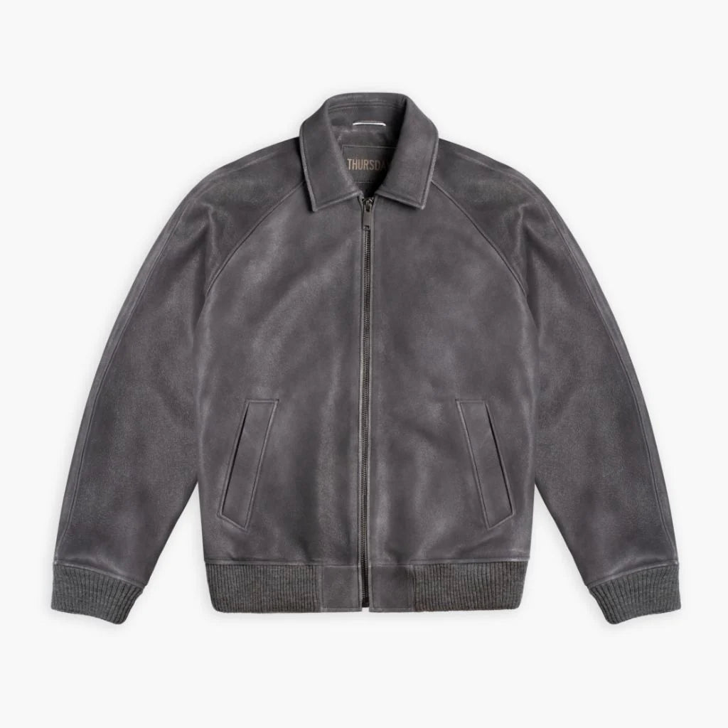 Major League Jacket | Grey Textured
