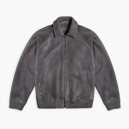 Major League Jacket | Grey Textured