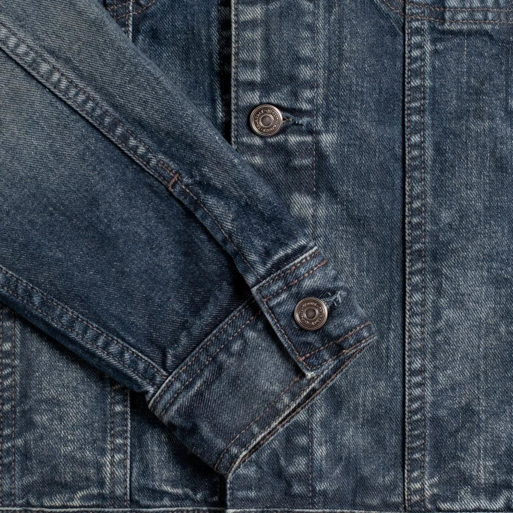 Denim Trucker Jacket | Faded Indigo