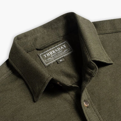 Everyday Button-Down Shirt | Olive (Two Pocket)
