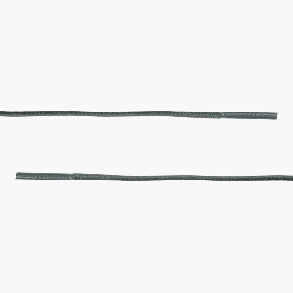 Round Waxed Cotton Laces | Green