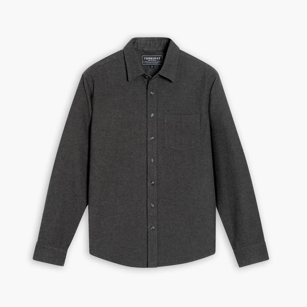 Solid Shirt | Heather Grey