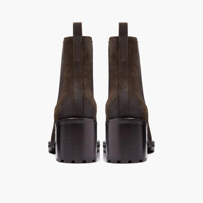 [W] Knockout | Dark Olive Suede
