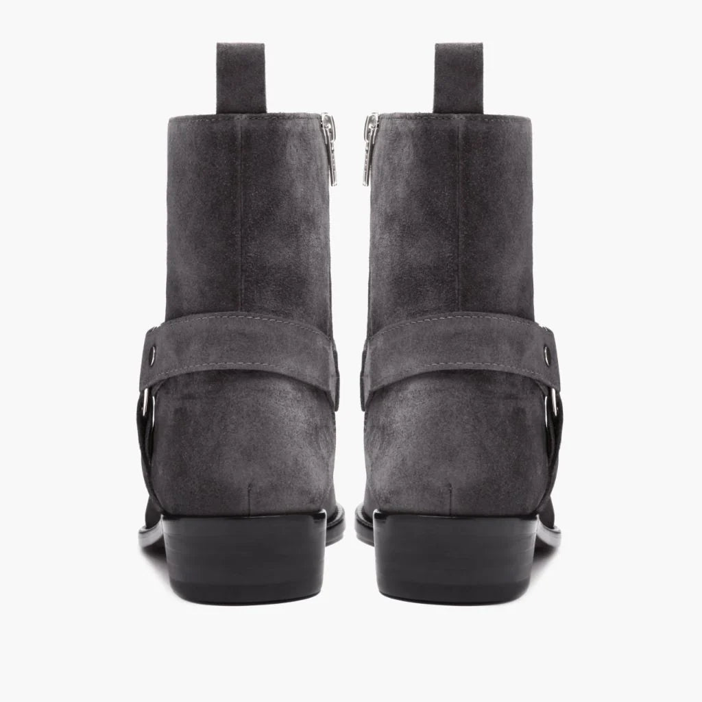 Harness | Grey Suede