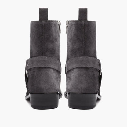 Harness | Grey Suede