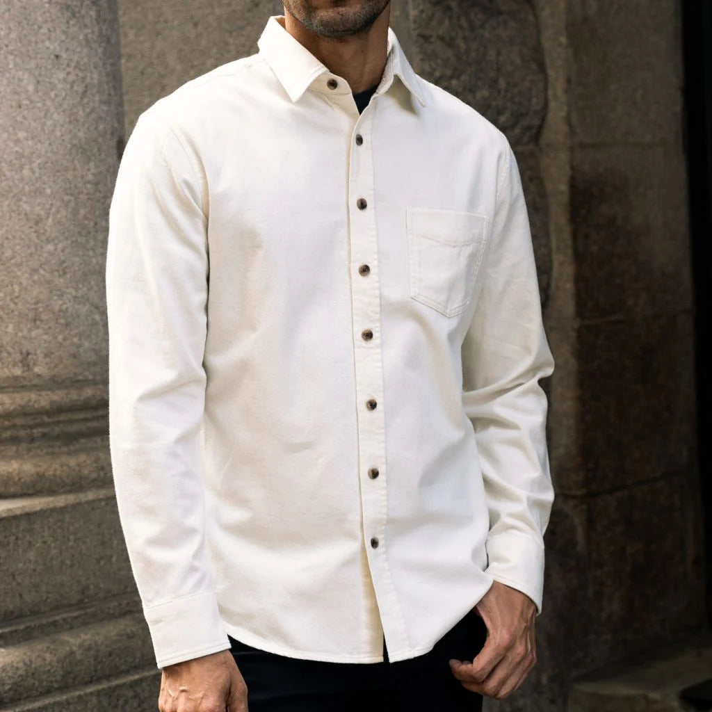 Solid Shirt | Off-White