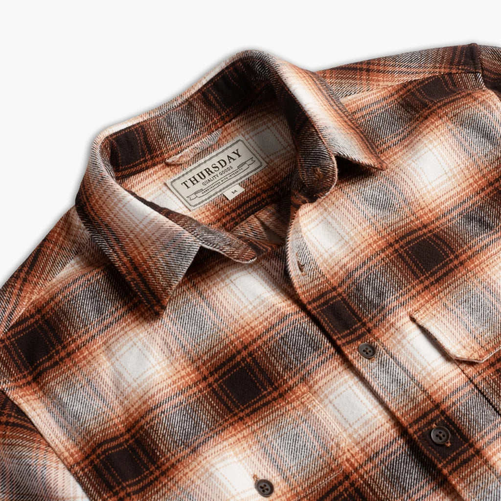 [W] Summit Flannel Shirt | Harvest