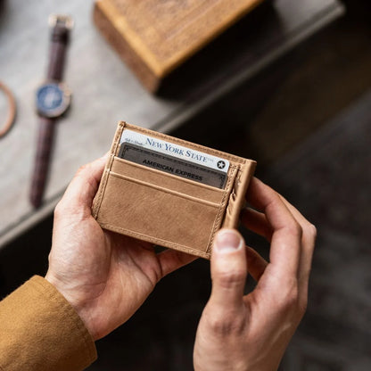 Bifold Wallet | Natural Vachetta