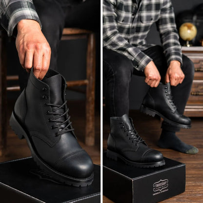 Heritage Captain StormKing® | Black Oil Tan
