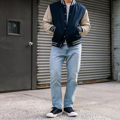 Retro Low Top | Navy