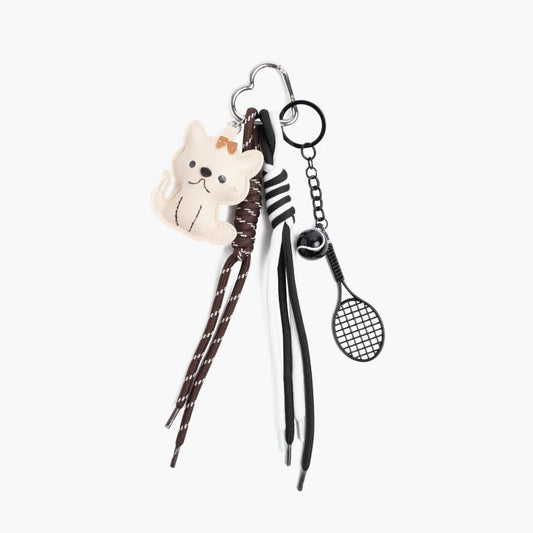 Stacked Charm | Beige Cat