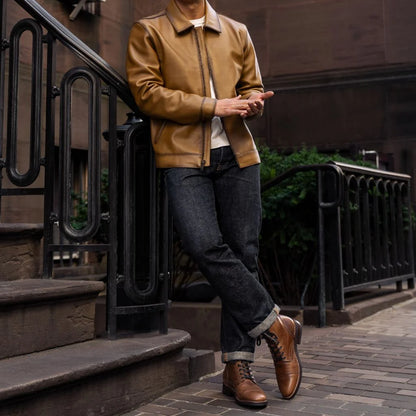 Keanu Jacket | Golden Brown