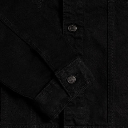 Denim Trucker Jacket | Pitch Black